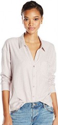 10 Spring Paris Top Joie Women's Fran Gingham Brushed Cotton Shirt