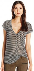 3 Summer Tops For Paris PAIGE Women's Hadley Stripe Tee