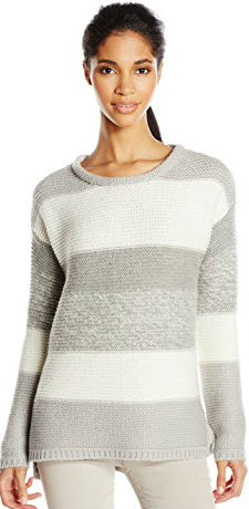 5 Winter Sweater Paris Calvin Klein Jeans Women's Textured Color-Block Sweater