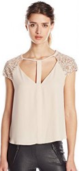 9 Summer Tops For Paris BCBGMAXAZRIA Women's Sierra Silky Top